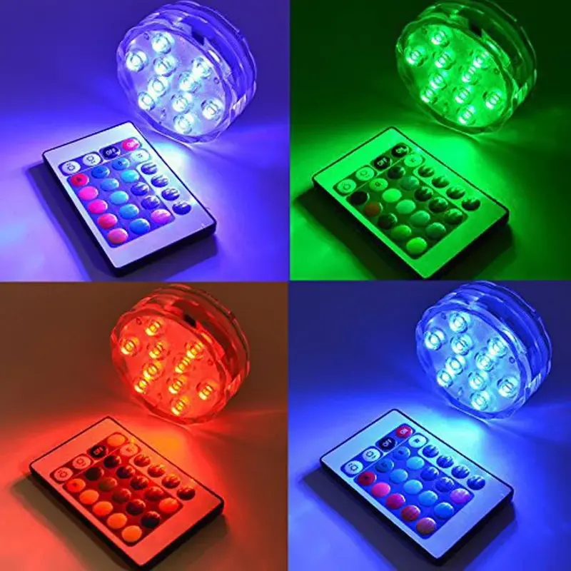 Eclairage LED pour piscines deux pièces
